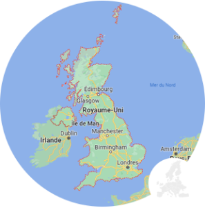 map ronde UK