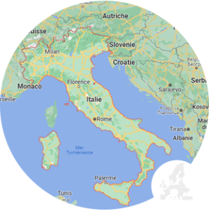 map ronde italie